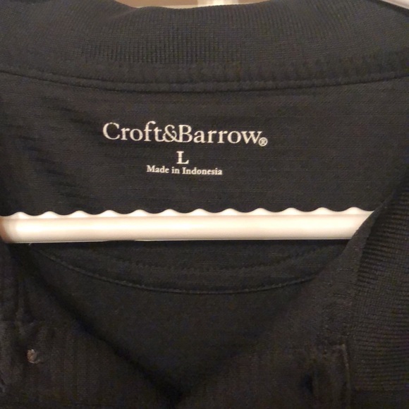 Men’s large golf shirt black - Picture 2 of 5